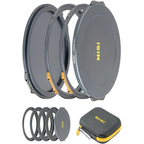 NiSi JetMag Pro Black Mist Kit 82MAG Magnetic Filter Kit (Black Mist 1/4, Black Mist 1/8, 67mm/72mm/77mm/82mm Adaptors, Two Front Caps, Back Cap, Caddy Pouch) at PROCAM | procam.com
