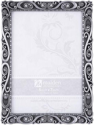 Malden Morgan Pewter Swirl 5X7 Frame at PROCAM | procam.com