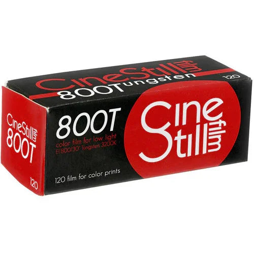 CineStill Film 800Tungsten Color Negative Film (120 Roll Film) at PROCAM | procam.com