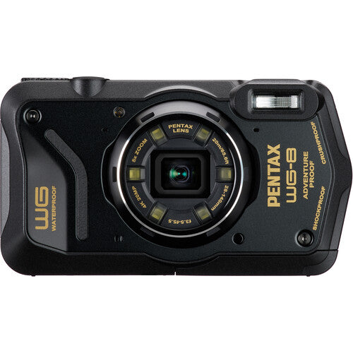 Pentax WG-8 Digital Camera (Black)