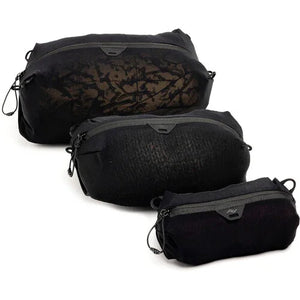 Peak Design Ultralight Mesh Packing Cube Bundle (Black, Set of 3) at PROCAM | procam.com