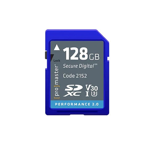 ProMaster Performance 2.0 SD Memory Card - 128GB at PROCAM | procam.com