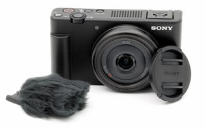 * OPEN BOX EXCELLENT * Sony ZV-1F Vlogging Camera (Black) at PROCAM | procam.com