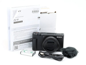 * OPEN BOX EXCELLENT * Sony ZV-1F Vlogging Camera (Black) at PROCAM | procam.com