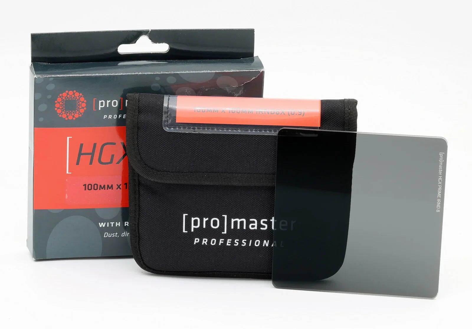 * OPEN BOX EXCELLENT * ProMaster 100 x 100mm IRND8X (0.9) HGX Prime Filter at PROCAM | procam.com