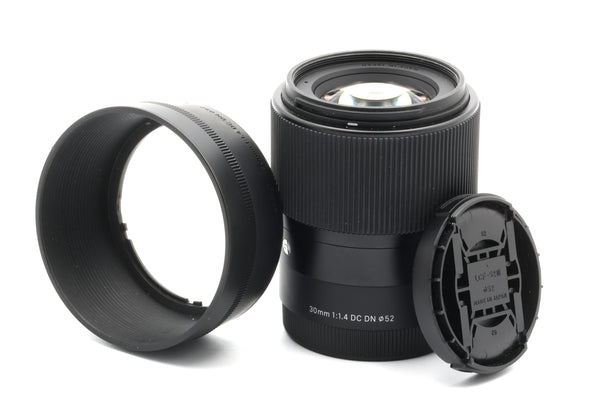 * USED * Sigma 30mm f/1.4 DC DN Lens For Sony E
