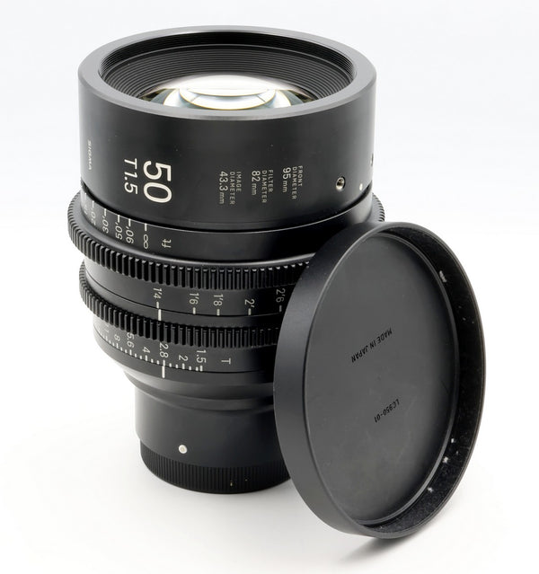 * USED * Sigma 50mm T1.5 Cinema Lens for Sony E-Mount