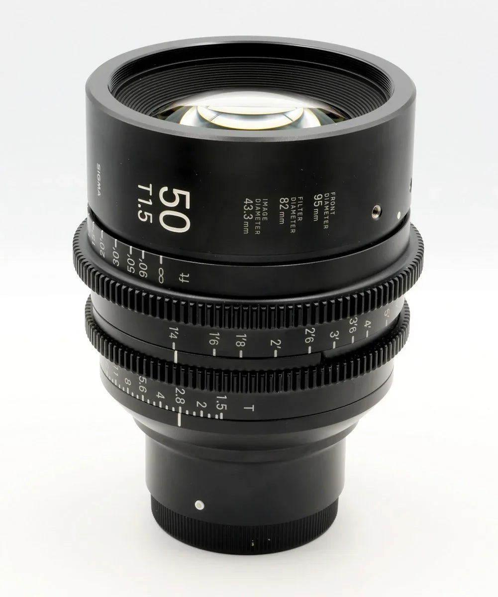 * USED * Sigma 50mm T1.5 Cinema Lens for Sony E-Mount at PROCAM | procam.com