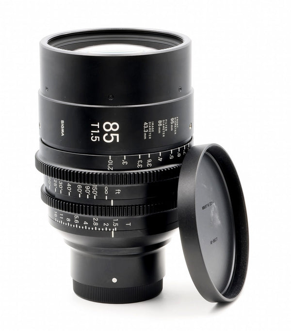 * USED * Sigma 85mm T1.5 Cinema Lens For Sony E-Mount