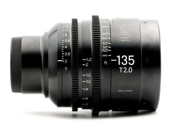 * USED * Sigma 135mm T2 Cinema Lens For Sony E-Mount