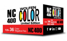 Orwo Wolfen NC400 Color Negative Film (35mm Roll Film, 36 Exposures)