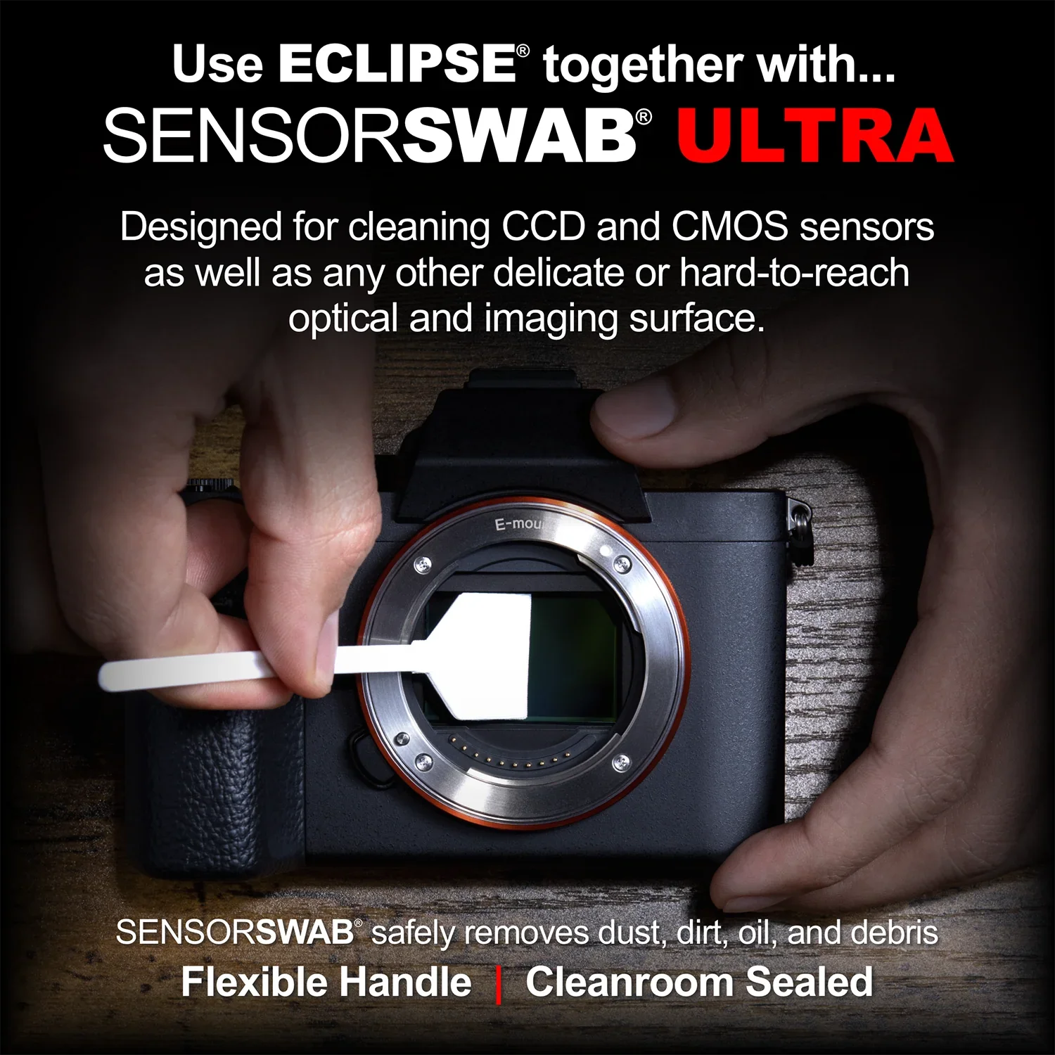 Photographic Solutions ECS Eclipse Optic Sensor Cleaning Solution - 1/2 oz. (15 ML) at PROCAM | procam.com