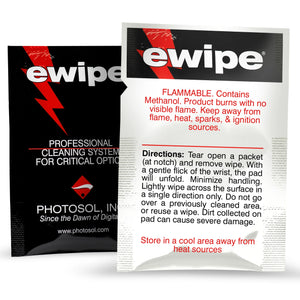 Photographic Solutions E-Wipe Pre-Moistened Optic Pads (24-Pack) at PROCAM | procam.com