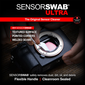 Photographic Solutions Sensor Cleaning Swab Kit (6 x 24mm Type 3 Swabs, Eclipse Solution) - For Full-Frame Sensors at PROCAM | procam.com