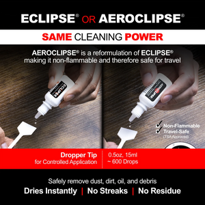 Photographic Solutions Sensor Cleaning Swab Kit (6 x 24mm Type 3 Swabs, Eclipse Solution) - For Full-Frame Sensors at PROCAM | procam.com