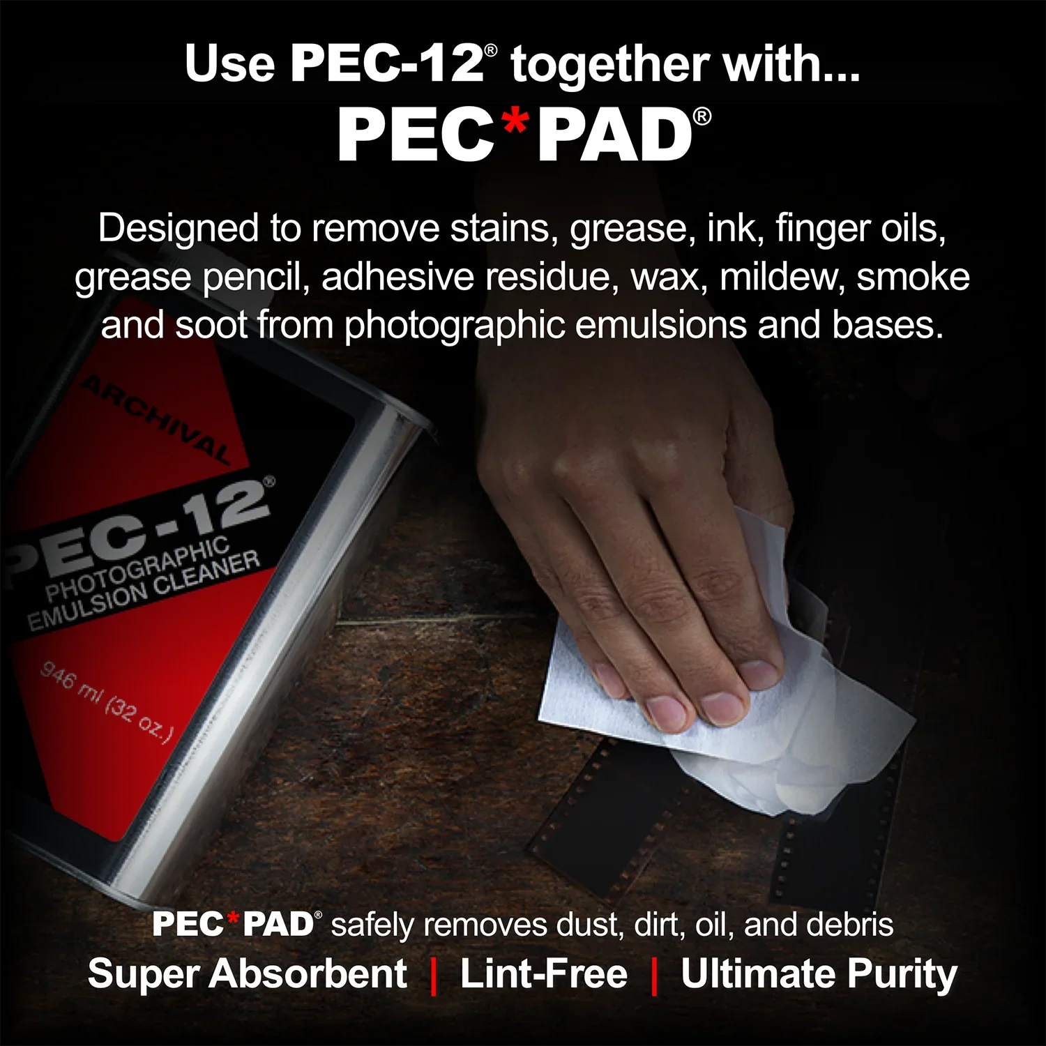 Photographic Solutions PEC-12 Archival Film & Print Photographic Emulsion Cleaner(2 oz Bottle) at PROCAM | procam.com