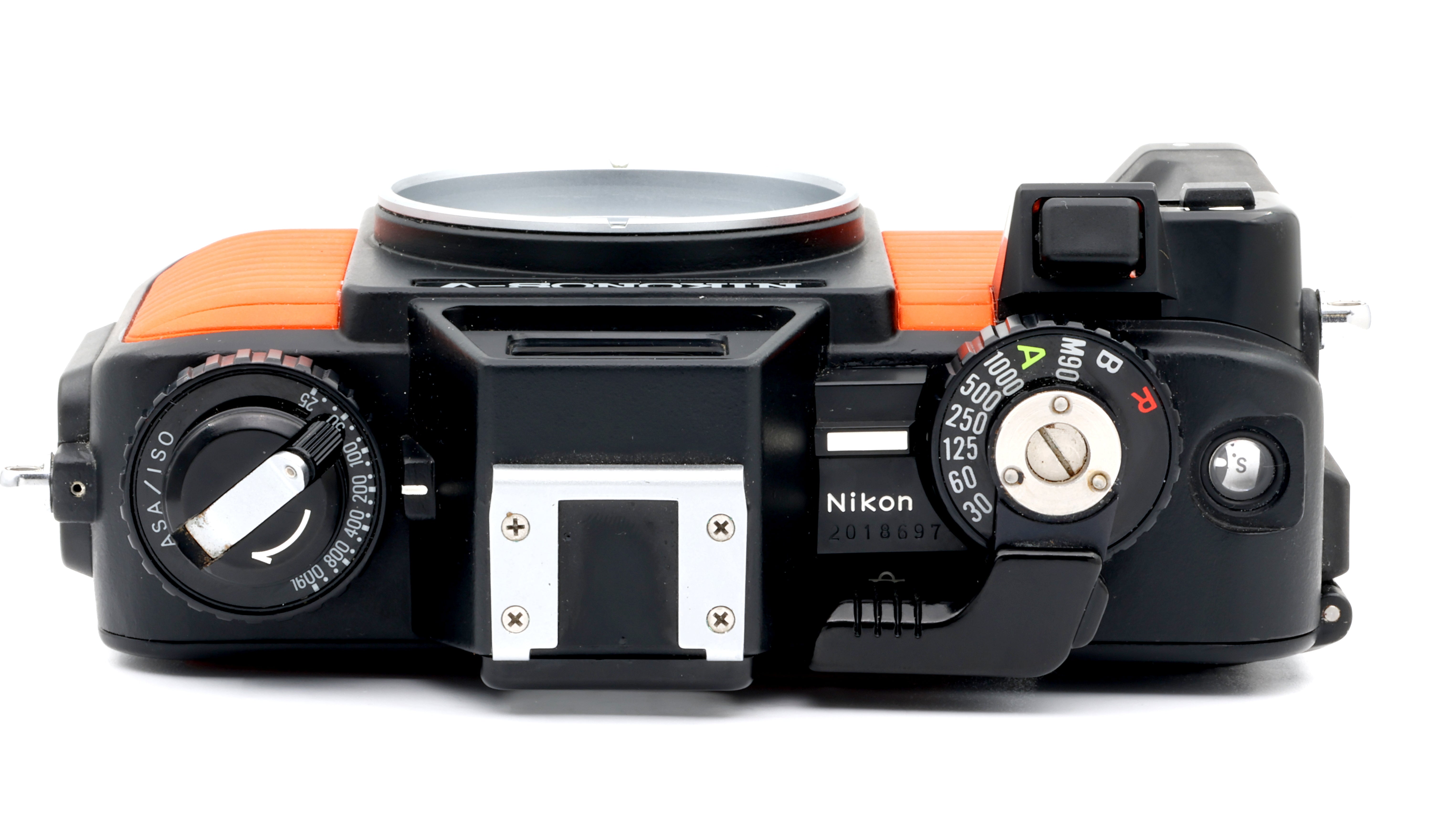【超美品】ニコン Nikonos V オレンジ #2887667 USED * Nikon Nikonos V Underwater Film Camera (Orange) and SB-103