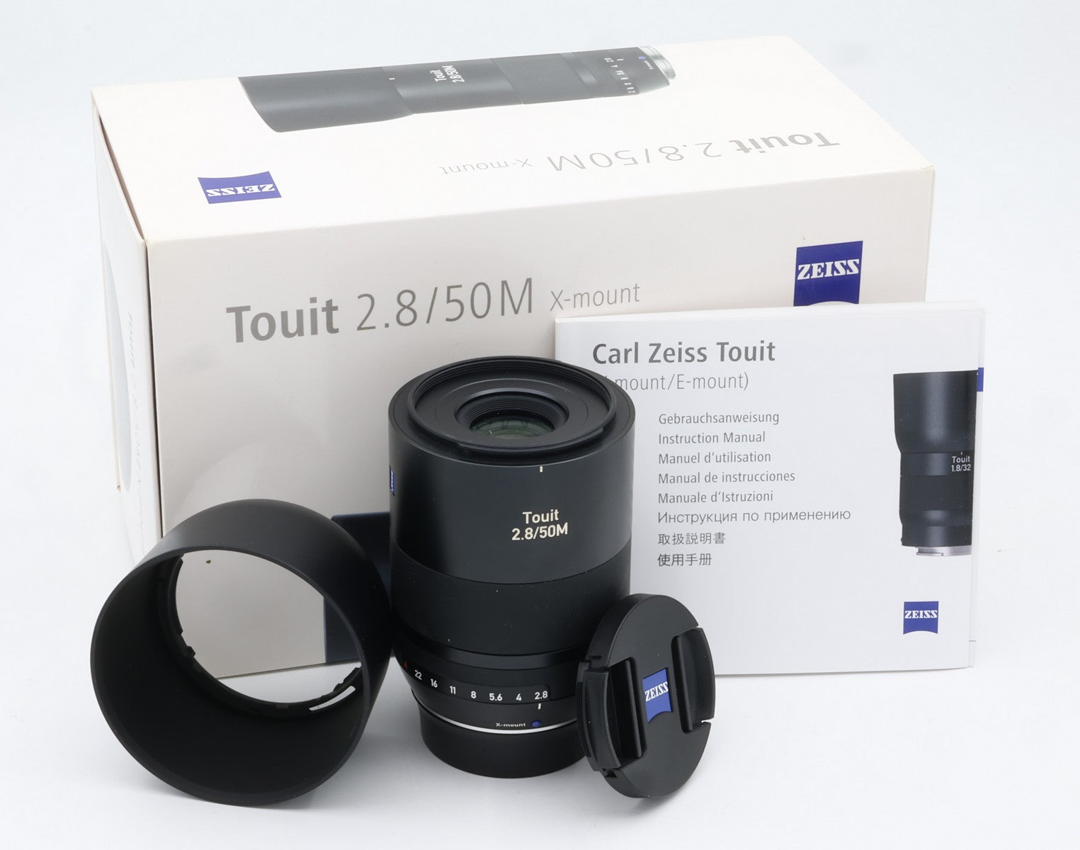 Carl Zeiss Touit 2.8/50M Xマウント Touit Zeiss Carl Focal for E