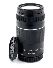 * USED * Canon EF 75-300mm f/4-5.6 III Lens