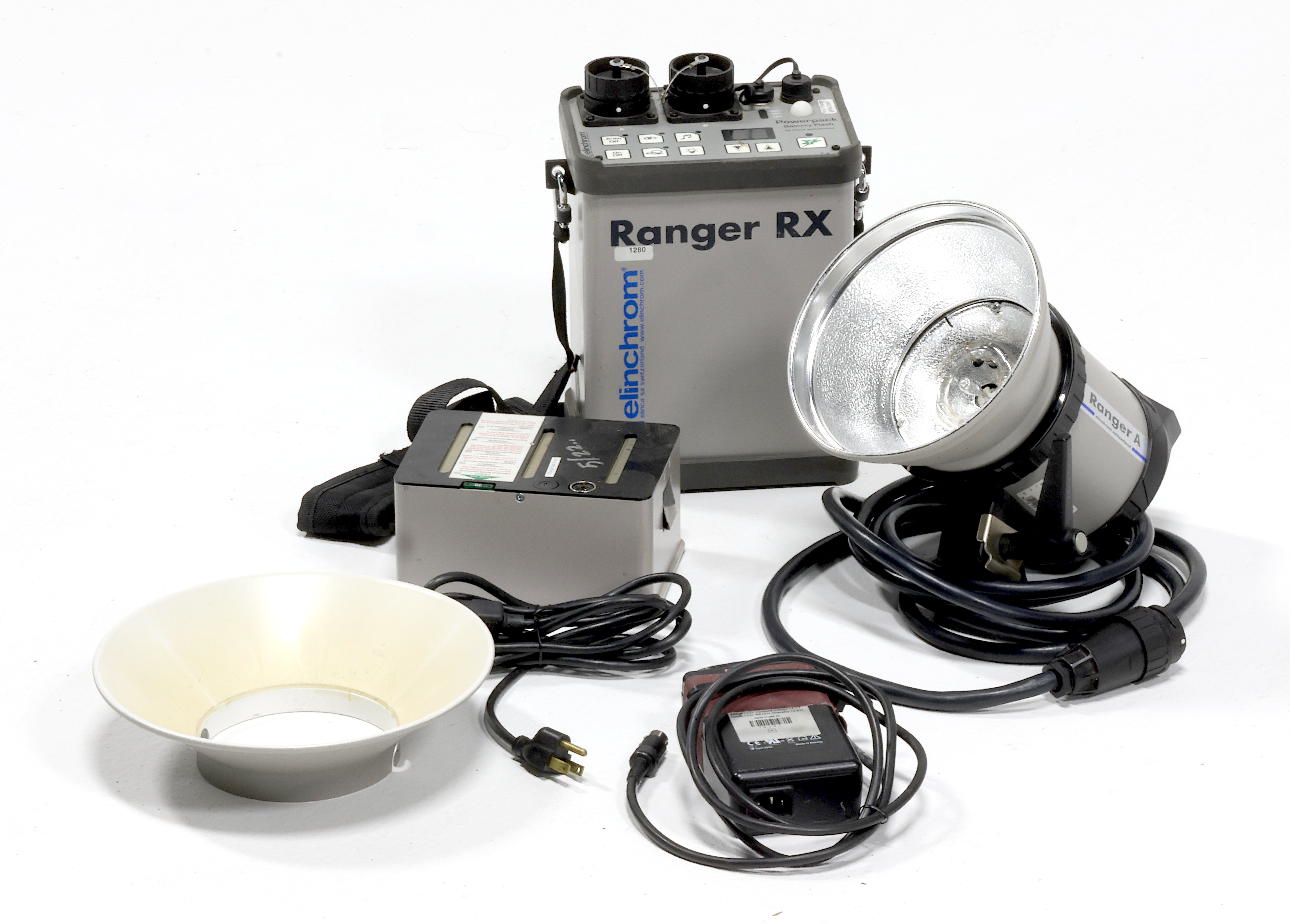 * USED * Elinchrom Ranger RX Battery Power Pack with Ranger A Flash Head