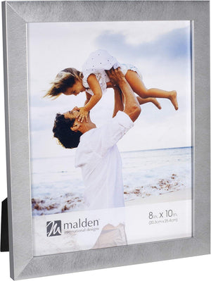 Malden Linear - Metallic Silver 8x10 Frame at PROCAM | procam.com