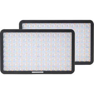 amaran Pano 60c RGB COB Mobile Light Panel (2-Light Kit, Charcoal) at PROCAM | procam.com
