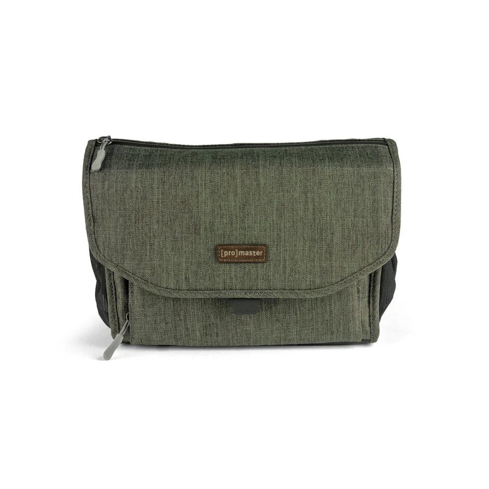 ProMaster Blue Ridge 2.0 Shoulder Bag - Medium (4.6L Green) at PROCAM | procam.com