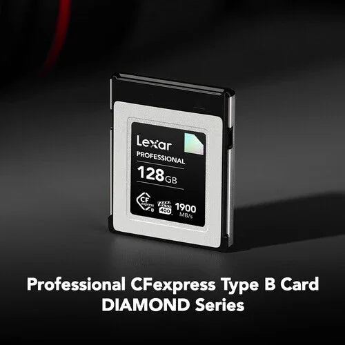 Lexar Professional CFexpress Type B Memory Card (DIAMOND Series) - 128GB (2-Pack) at PROCAM | procam.com