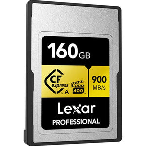 Lexar Professional CFexpress Type A Memory Card (GOLD Series) - 160GB (2-Pack) at PROCAM | procam.com