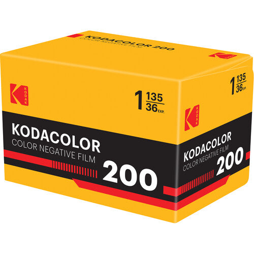 Kodak Kodacolor 200 Color Negative Film (35mm Roll Film, 36 Exposures)