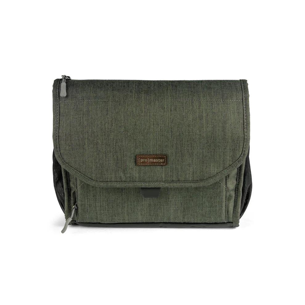 ProMaster Blue Ridge 2.0 Shoulder Bag - Large (5.8L Green) at PROCAM | procam.com