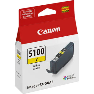Canon PFI-5100 Y (Yellow) Lucia PRO II Ink Tank for PRO-310 (14.4ml) at PROCAM | procam.com