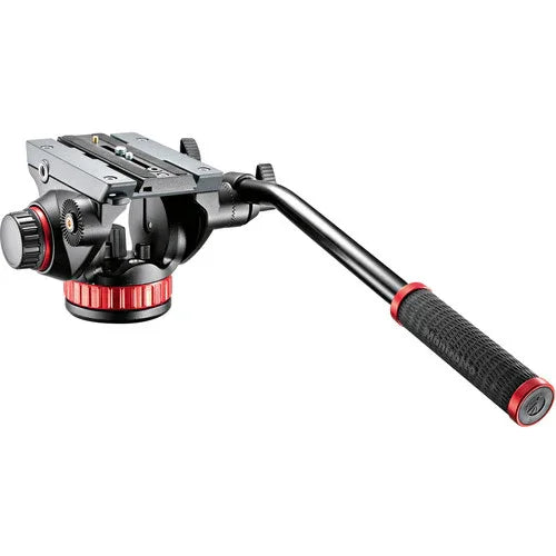 Manfrotto MT055XPRO3 Aluminum Tripod with 502HD Fluid Head Hybrid Video Kit at PROCAM | procam.com