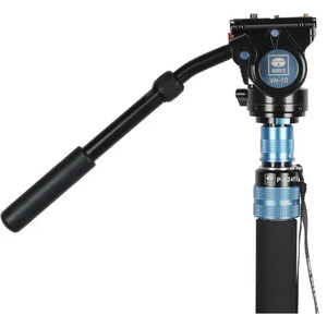 Sirui P-424FS 4-Section Carbon Fiber Monopod with VH-10 Video Head at PROCAM | procam.com