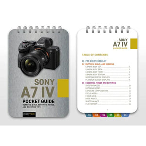 BOOK - Sony a7 IV: Pocket Guide at PROCAM | procam.com