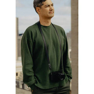 Peak Design Form Leather Camera Strap Long (Black, 52.6") at PROCAM | procam.com