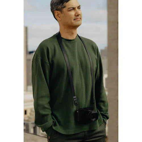 Peak Design Form Leather Camera Strap Long (Black, 52.6") at PROCAM | procam.com