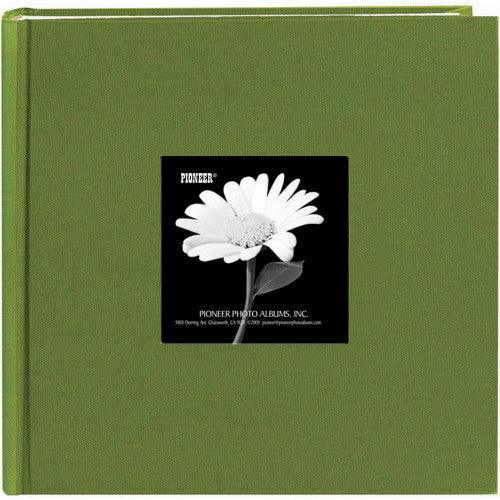 Pioneer Fabric Cover Photo Album 2 up / 200 Pocket / 4 x 6 - (Herbal Green) at PROCAM | procam.com