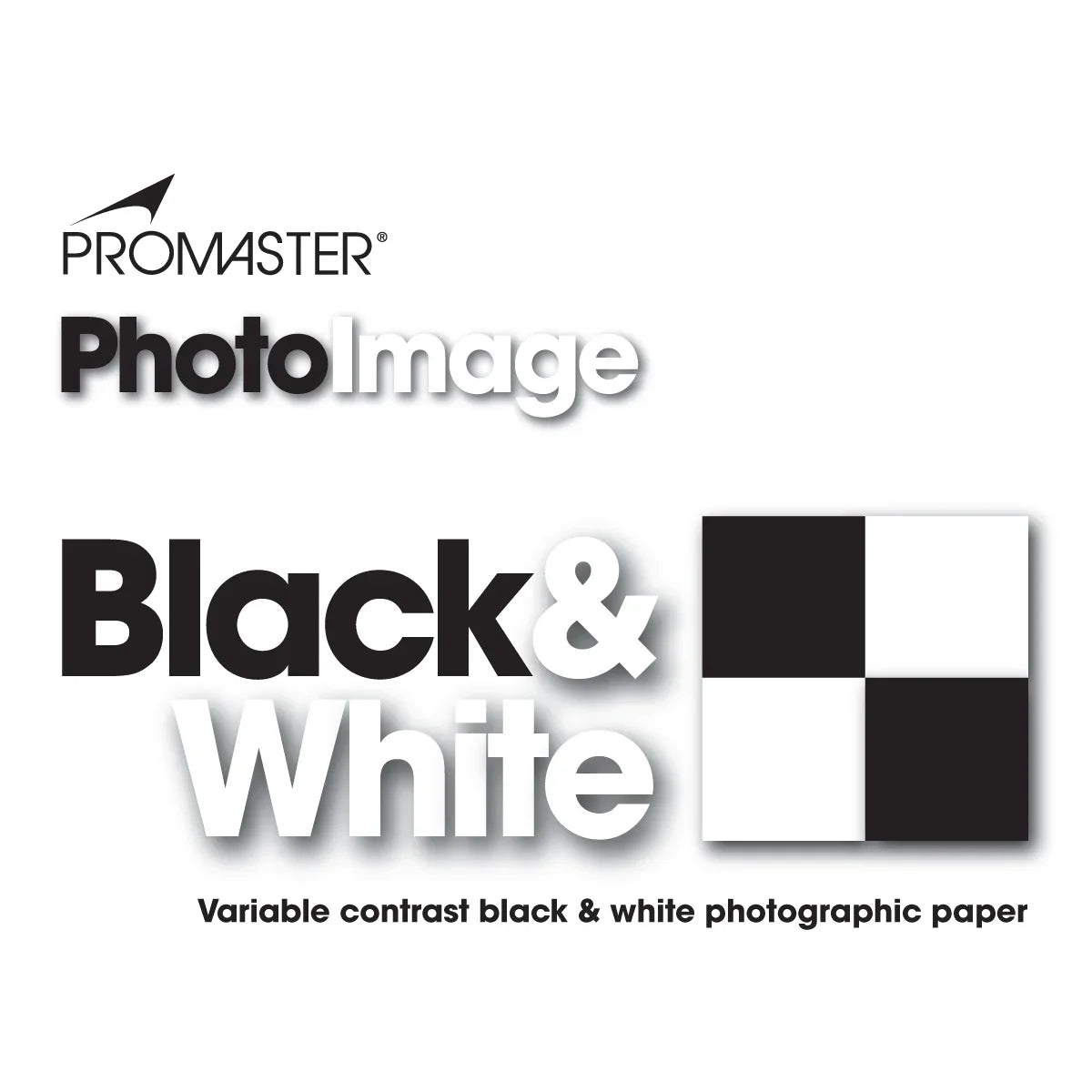 ProMaster PhotoImage Black and White Photographic Paper - 8 x 10'' (Glossy) - 25 Sheets at PROCAM | procam.com