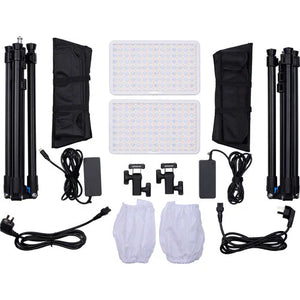 amaran Pano 60c RGB COB Mobile Light Panel (2-Light Kit, White) at PROCAM | procam.com