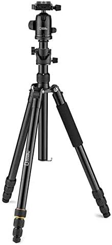 National Geographic 4-Section Travel Tripod Kit w/ 90° Column