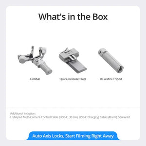 DJI RS 4 Mini Gimbal Stabilizer at PROCAM | procam.com