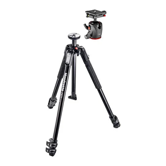 Manfrotto MT190X3 Aluminum 3-Section Tripod with XPRO Ball Head Kit at PROCAM | procam.com