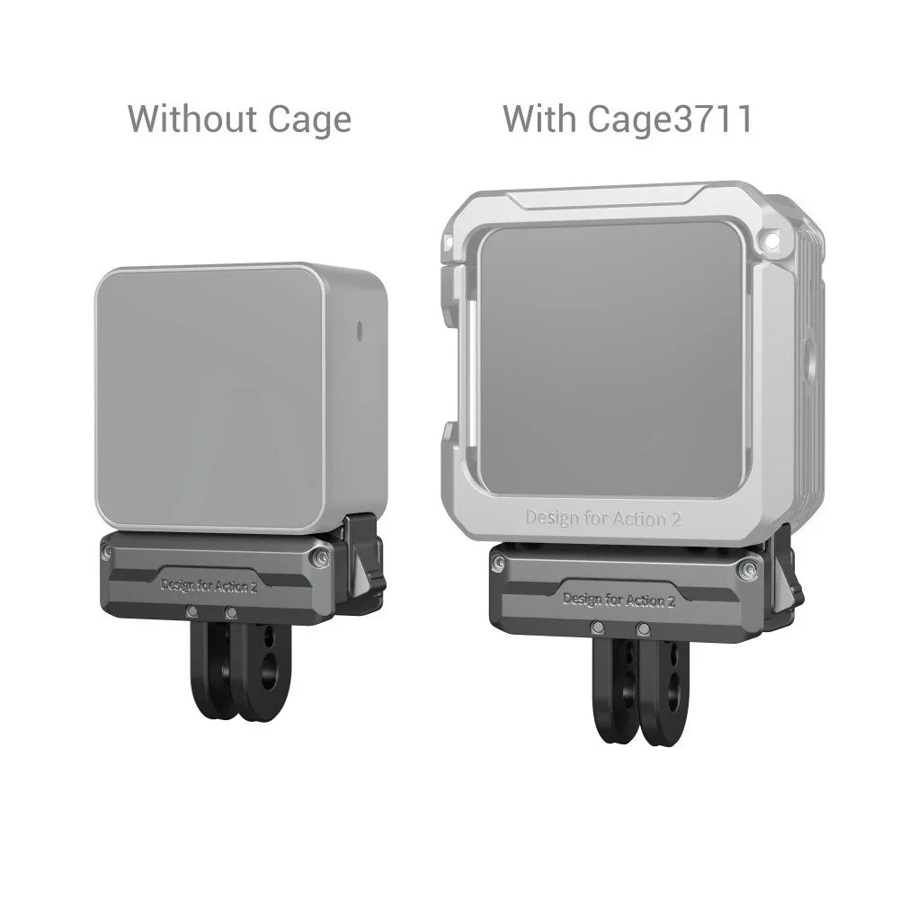 SmallRig Magnetic Adapter Mount for DJI Action 2 at PROCAM | procam.com