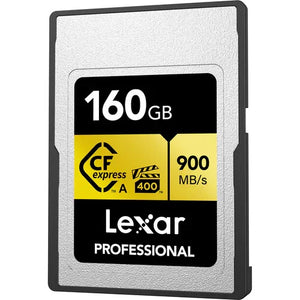 Lexar Professional CFexpress Type A Memory Card (GOLD Series) - 160GB (2-Pack) at PROCAM | procam.com