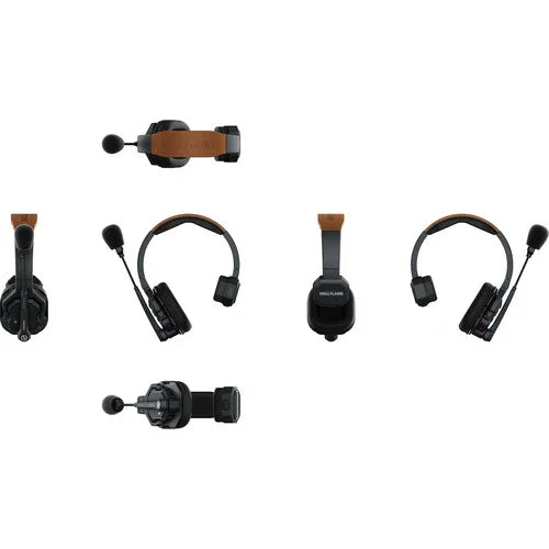 Hollyland Solidcom SE Global 5S 5-Person Full-Duplex Single-Ear Noise-Canceling Headset Intercom System (2.4 GHz) at PROCAM | procam.com