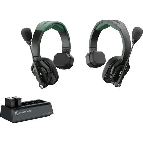 Hollyland Solidcom SE Pro 2S 2-Person Full-Duplex Single-Ear Headset Intercom System (1.9 GHz) at PROCAM | procam.com