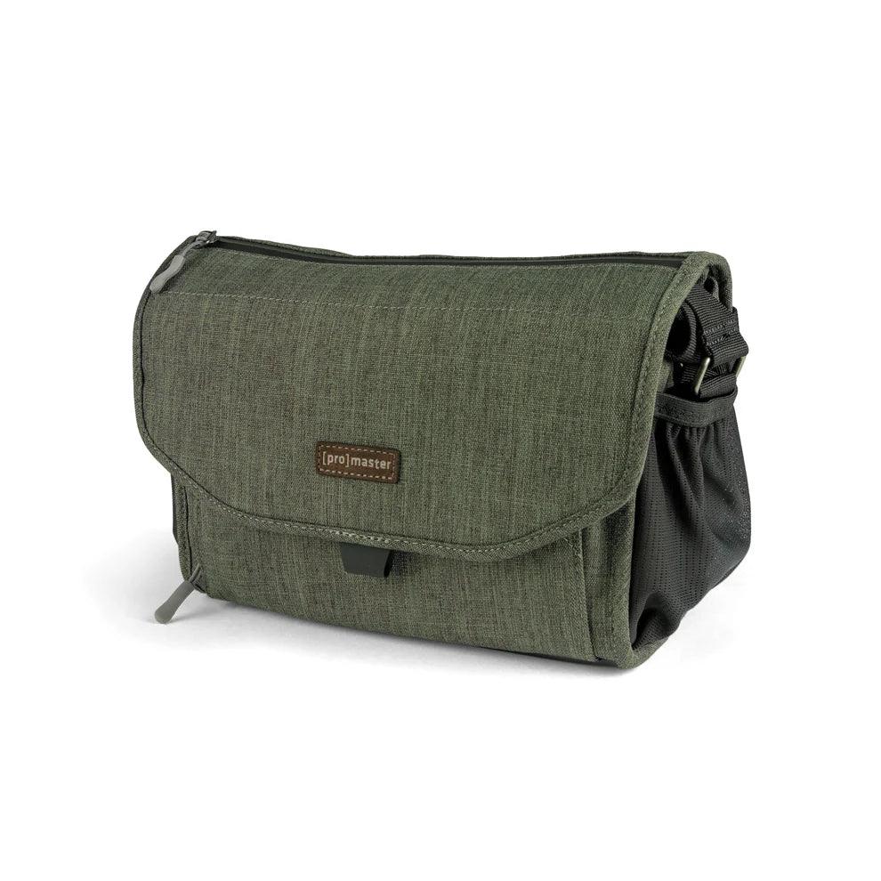 ProMaster Blue Ridge 2.0 Shoulder Bag - Medium (4.6L Green) at PROCAM | procam.com