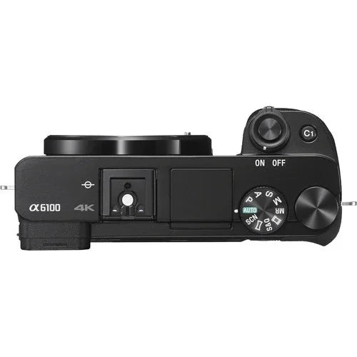 Sony a6100 Mirrorless Camera with PZ 16-50mm II and 55-210mm Lenses at PROCAM | procam.com