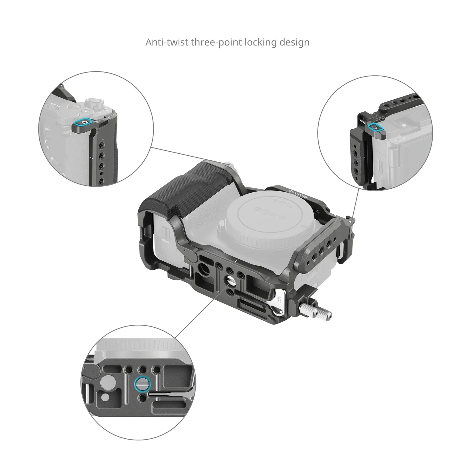 SmallRig HawkLock Quick Release Cage Kit for Sony ZV-E10 II at PROCAM | procam.com